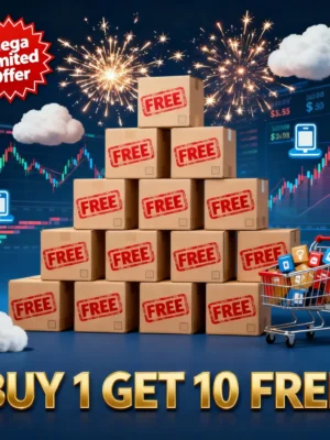 Buy 1 Get 10 Free Mega Offer - Download Any 10 Premium Trading Tools and Expert Advisors