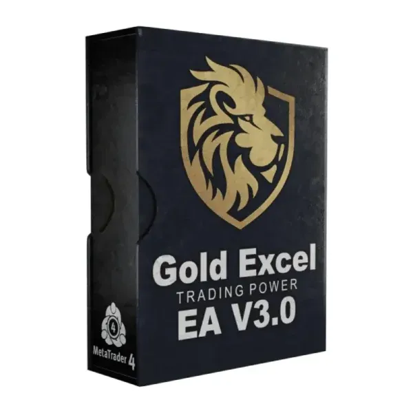 Gold Excel EA MT4 trading performance dashboard on a live account